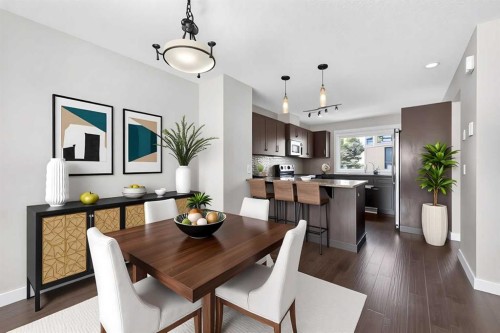13015 Coventry Hills Way Ne, Calgary, AB - Indoor Photo Showing Dining Room