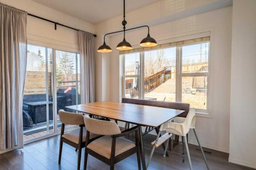 322 Rockyspring Circle Nw, Calgary, AB - Indoor Photo Showing Dining Room