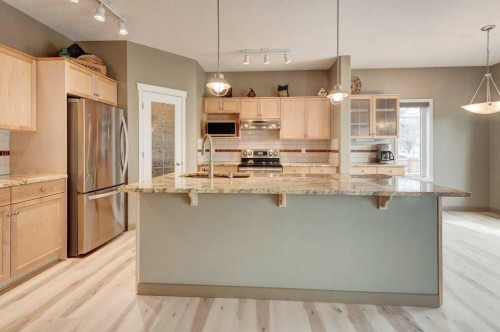 427 Copperfield Boulevard Se, Calgary, AB - Indoor Photo Showing Kitchen With Upgraded Kitchen