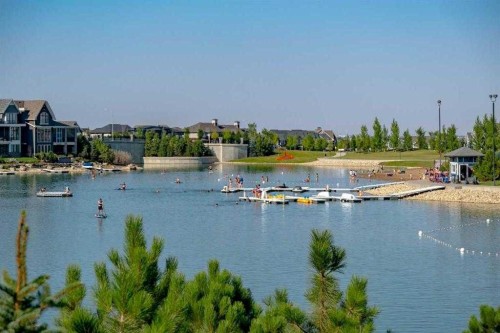 94-903 Mahogany Boulevard Se, Calgary, AB - Outdoor With Body Of Water With View