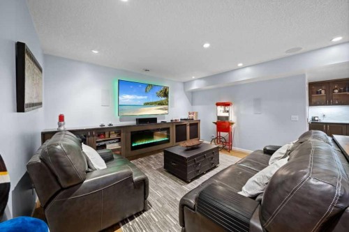 190 Brightonstone Bay Se, Calgary, AB - Indoor Photo Showing Living Room