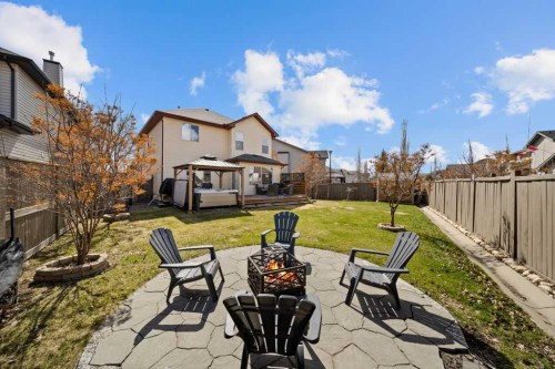 190 Brightonstone Bay Se, Calgary, AB - Outdoor With Deck Patio Veranda