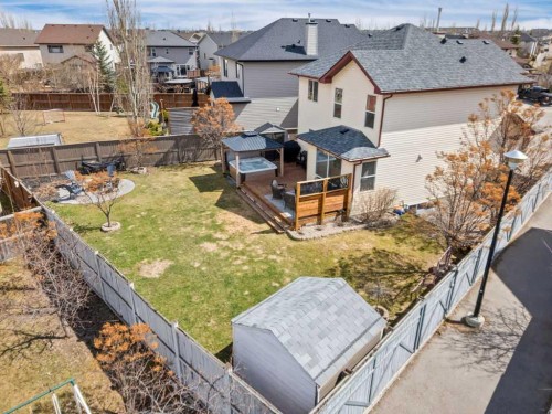 190 Brightonstone Bay Se, Calgary, AB - Outdoor With Deck Patio Veranda