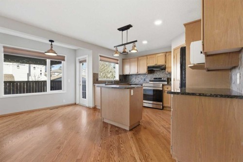 105 Crystalridge Drive, Okotoks, AB - Indoor Photo Showing Kitchen
