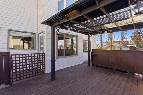 105 Crystalridge Drive, Okotoks, AB - Outdoor With Deck Patio Veranda With Exterior