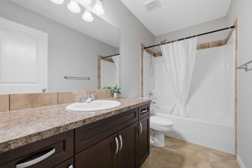 1198 Kingston Crescent Se, Airdrie, AB - Indoor Photo Showing Bathroom