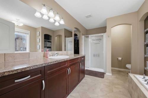1198 Kingston Crescent Se, Airdrie, AB - Indoor Photo Showing Bathroom