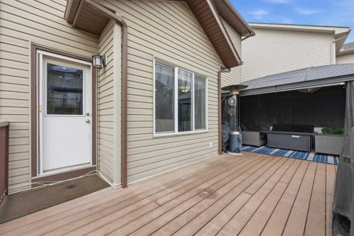 1198 Kingston Crescent Se, Airdrie, AB - Outdoor With Deck Patio Veranda With Exterior