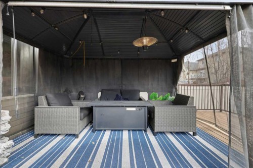 1198 Kingston Crescent Se, Airdrie, AB - Outdoor With Deck Patio Veranda With Exterior