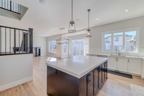 111 Aspen Summit Boulevard Sw, Calgary, AB - Indoor Photo Showing Kitchen