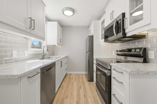 6 Mckernan Place Se, Calgary, AB - Indoor Photo Showing Kitchen With Double Sink With Upgraded Kitchen