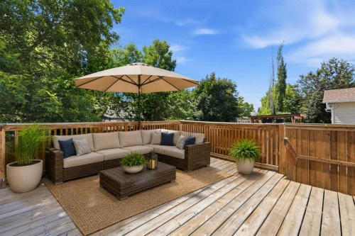 6 Mckernan Place Se, Calgary, AB - Outdoor With Deck Patio Veranda