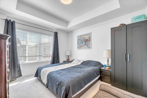 310-669 Savanna Boulevard Ne, Calgary, AB - Indoor Photo Showing Bedroom