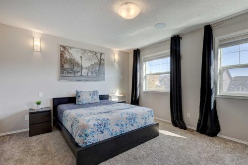 55 Legacy Crescent Se, Calgary, AB - Indoor Photo Showing Bedroom