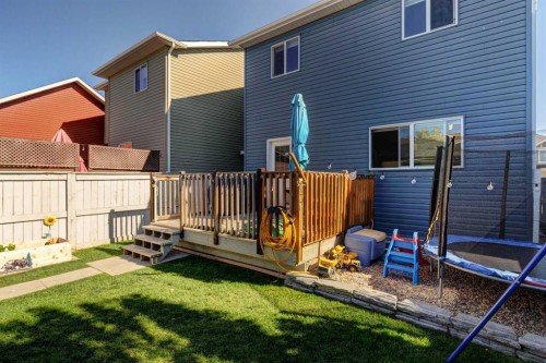 55 Legacy Crescent Se, Calgary, AB - Outdoor With Deck Patio Veranda With Exterior