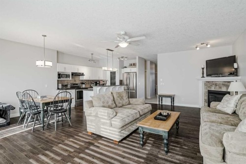 103 Bridle Estates Mews Sw, Calgary, AB - Indoor Photo Showing Living Room