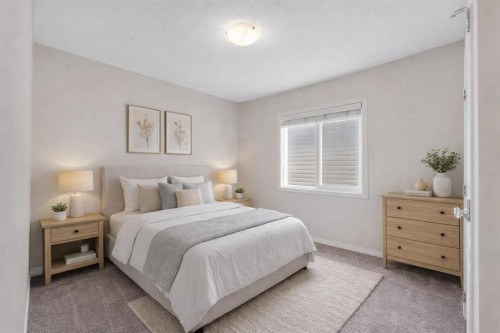 92 Legacy Glen Street Se, Calgary, AB - Indoor Photo Showing Bedroom