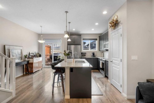 92 Legacy Glen Street Se, Calgary, AB - Indoor Photo Showing Kitchen With Upgraded Kitchen