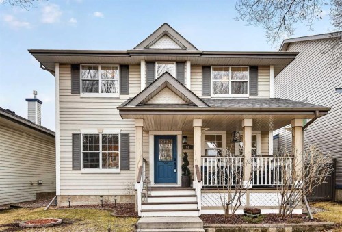 60 Inverness Drive Se, Calgary, AB - Outdoor With Deck Patio Veranda With Facade
