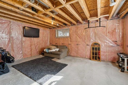 144 Canals Circle Sw, Airdrie, AB - Indoor Photo Showing Basement