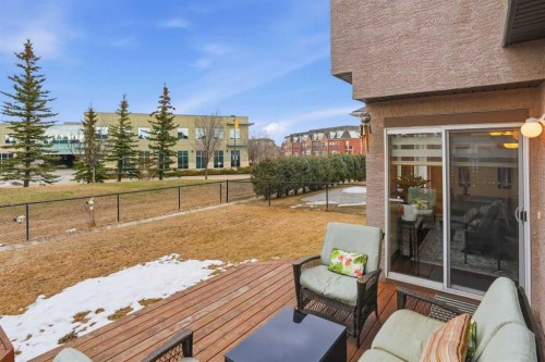 6 Springborough Green Sw, Calgary, AB - Outdoor With Deck Patio Veranda