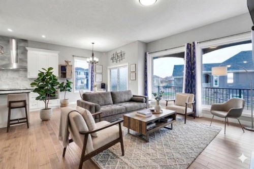 3 Muirfield Close, Lyalta, AB - Indoor Photo Showing Living Room