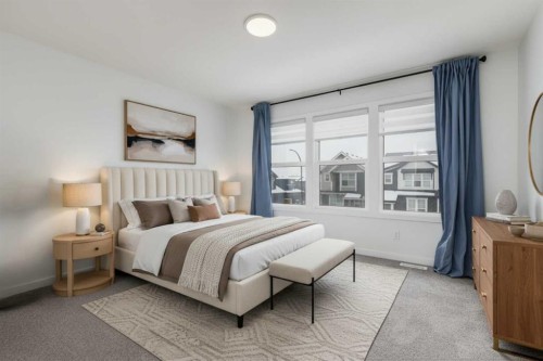 111 Marmot Way Nw, Calgary, AB - Indoor Photo Showing Bedroom