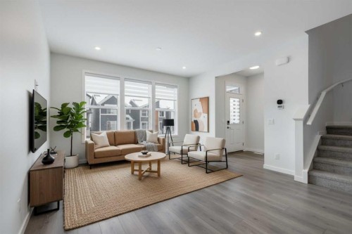 111 Marmot Way Nw, Calgary, AB - Indoor Photo Showing Living Room
