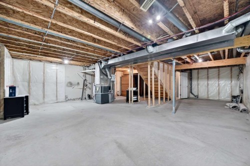 99 Evansbrooke Manor Nw, Calgary, AB - Indoor Photo Showing Basement