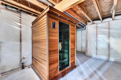 99 Evansbrooke Manor Nw, Calgary, AB - Indoor Photo Showing Basement