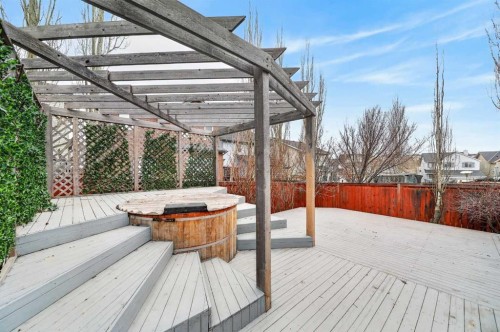 99 Evansbrooke Manor Nw, Calgary, AB - Outdoor With Deck Patio Veranda With Exterior