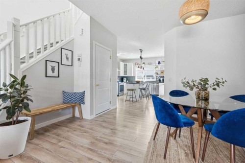 45 Copperpond Avenue Se, Calgary, AB - Indoor Photo Showing Dining Room