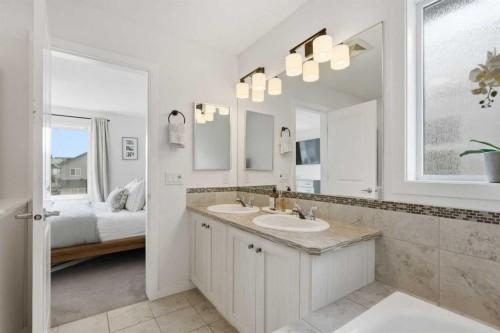 45 Copperpond Avenue Se, Calgary, AB - Indoor Photo Showing Bathroom