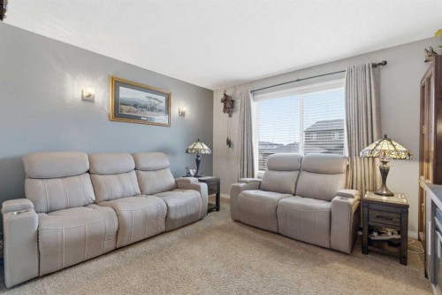 107 Skyview Springs Manor Ne, Calgary, AB - Indoor Photo Showing Living Room