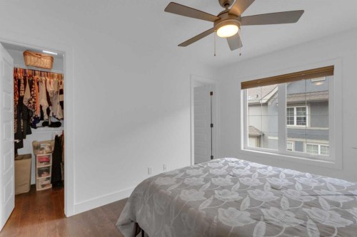 424 Quarry Way Se, Calgary, AB - Indoor Photo Showing Bedroom