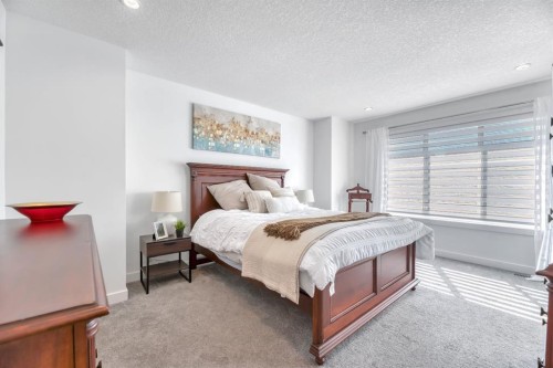 485 Legacy Boulevard Se, Calgary, AB - Indoor Photo Showing Bedroom