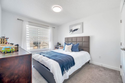 485 Legacy Boulevard Se, Calgary, AB - Indoor Photo Showing Bedroom