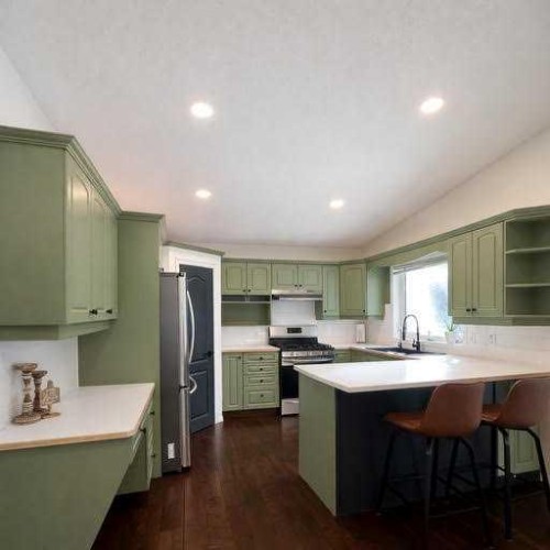 24-32375 Range Road 62, Rural Mountain View County, AB - Indoor Photo Showing Kitchen
