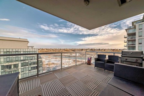 1723-222 Riverfront Avenue Sw, Calgary, AB - Outdoor With Balcony With Exterior