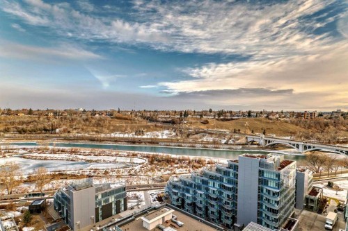 1723-222 Riverfront Avenue Sw, Calgary, AB - Outdoor With View