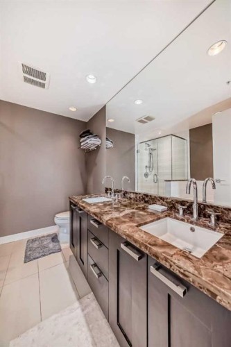 1723-222 Riverfront Avenue Sw, Calgary, AB - Indoor Photo Showing Bathroom