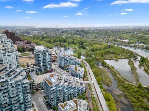 1723-222 Riverfront Avenue Sw, Calgary, AB - Outdoor With View