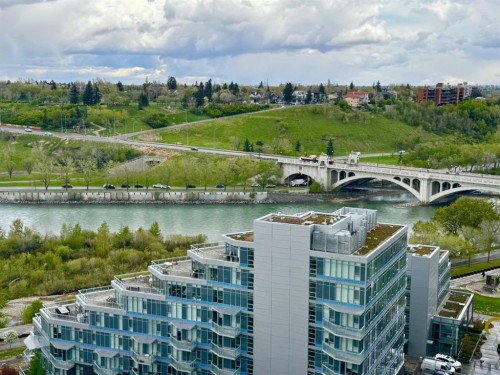 1723-222 Riverfront Avenue Sw, Calgary, AB - Outdoor With Body Of Water With View