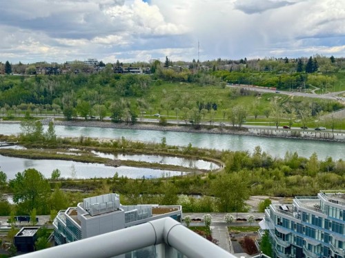 1723-222 Riverfront Avenue Sw, Calgary, AB - Outdoor With Body Of Water With View