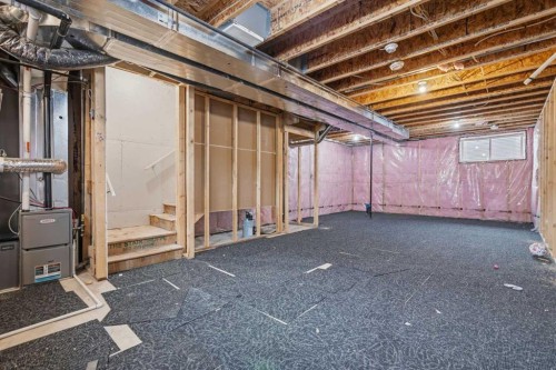 592 Dawson Drive, Chestermere, AB - Indoor Photo Showing Basement