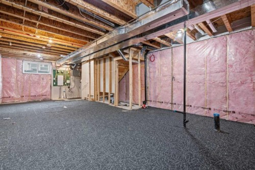 592 Dawson Drive, Chestermere, AB - Indoor Photo Showing Basement