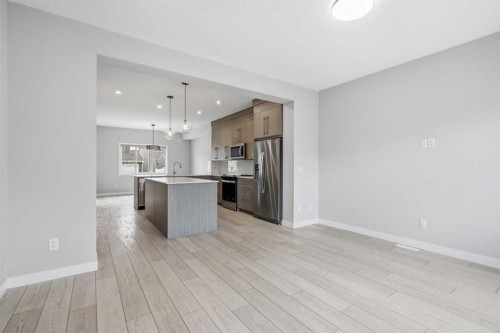 592 Dawson Drive, Chestermere, AB - Indoor Photo Showing Kitchen With Stainless Steel Kitchen