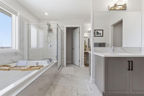 3 Sundown Crescent, Cochrane, AB - Indoor Photo Showing Bathroom