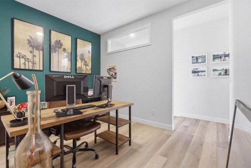 3 Sundown Crescent, Cochrane, AB - Indoor Photo Showing Office