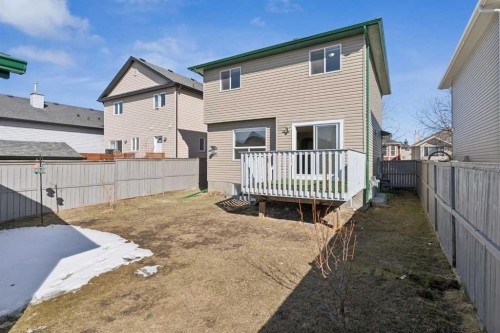 111 Luxstone Crescent Sw, Airdrie, AB - Outdoor With Deck Patio Veranda With Exterior